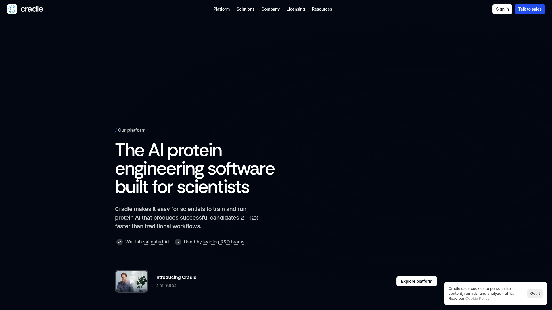 Cradle - Screenshot 2