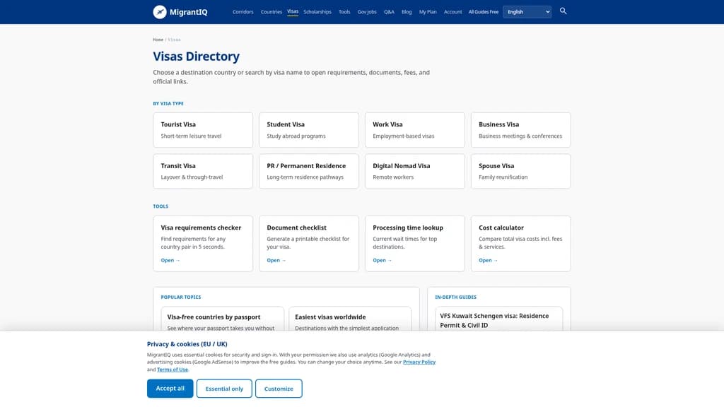 MigrantIQ - Screenshot 3