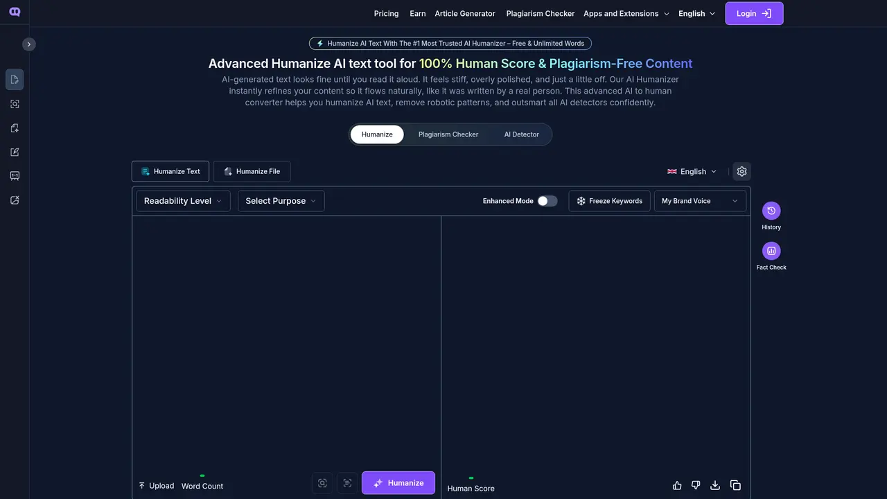 Humanize AI Text - Main Image