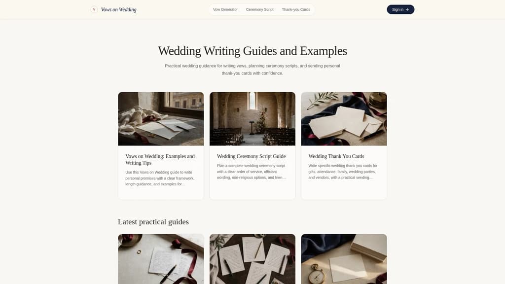 Vows on Wedding - Screenshot 3