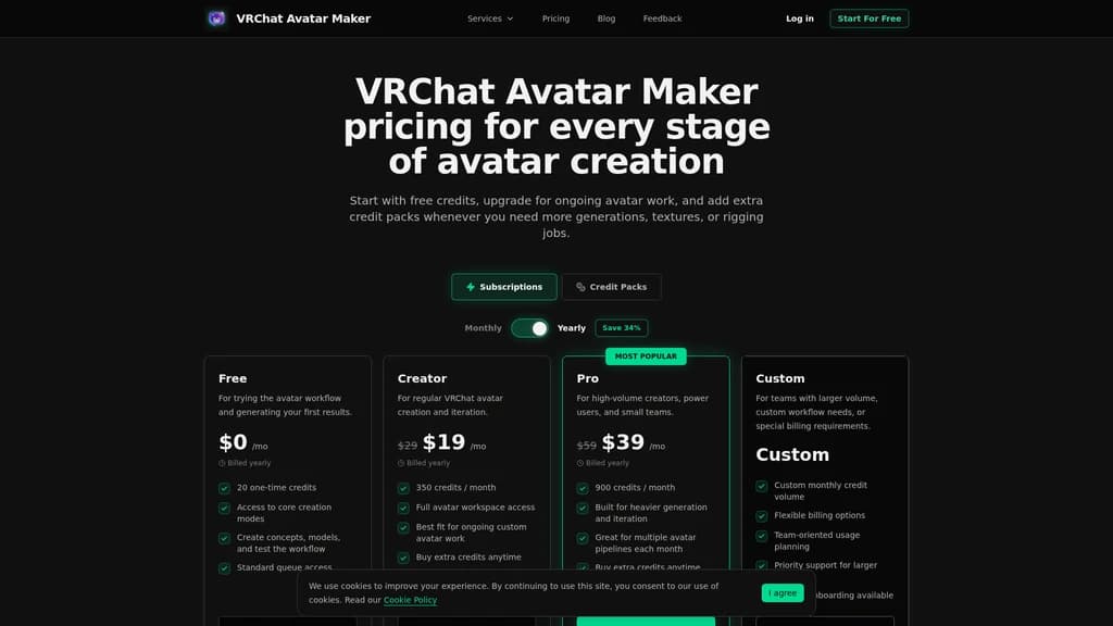 VRChat Avatar Maker - Screenshot 2