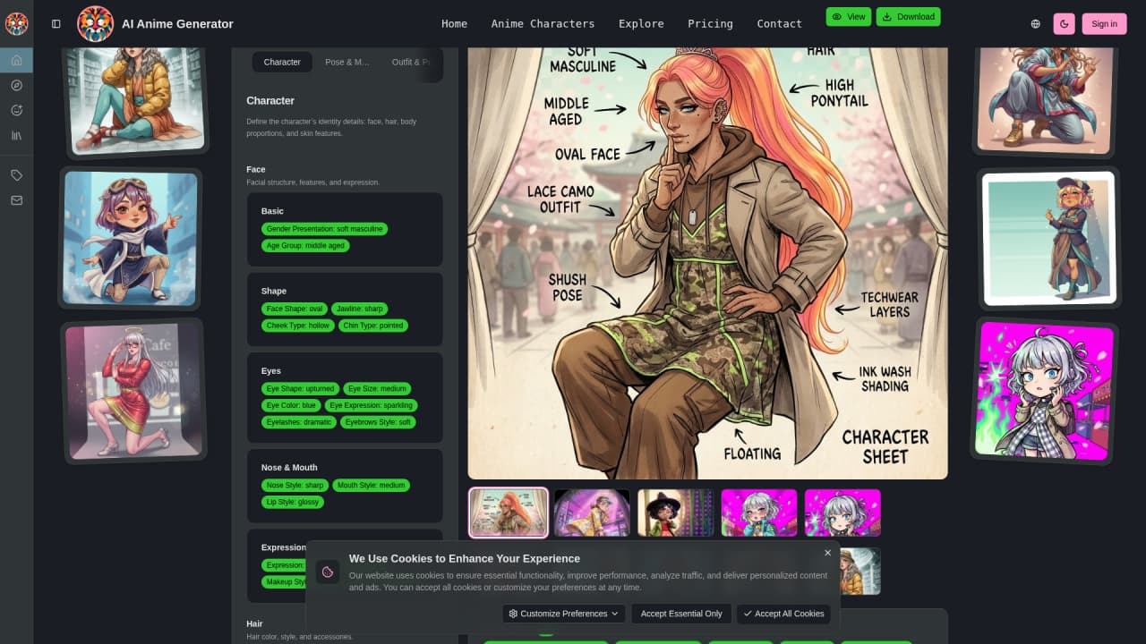 AnimaCharacter - Screenshot 4