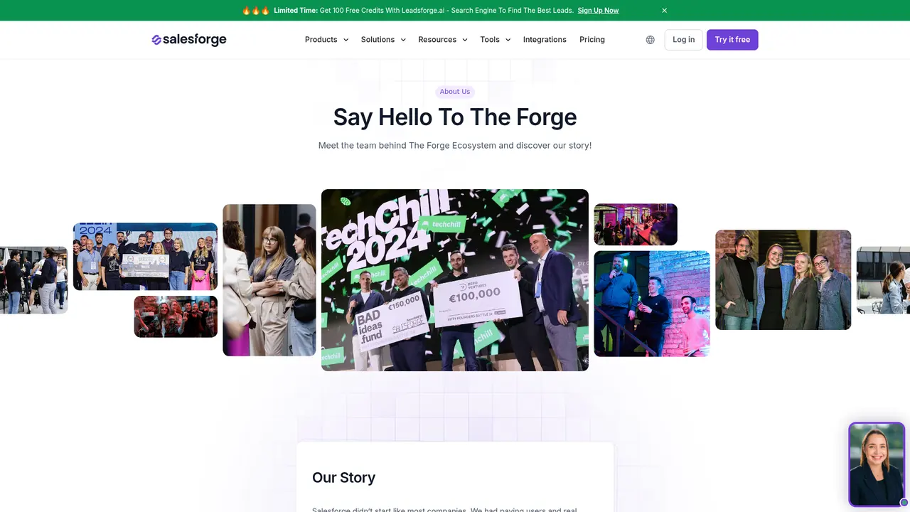 Salesforge - Screenshot 2