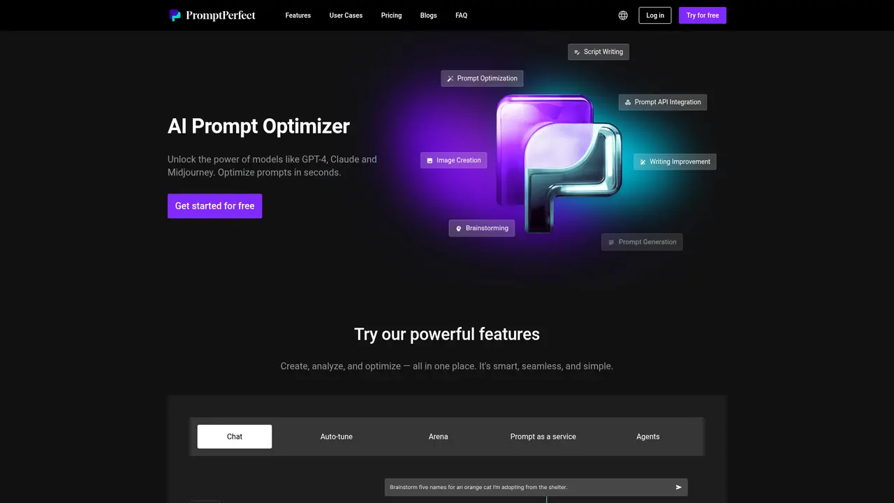 PromptPerfect - Screenshot 2