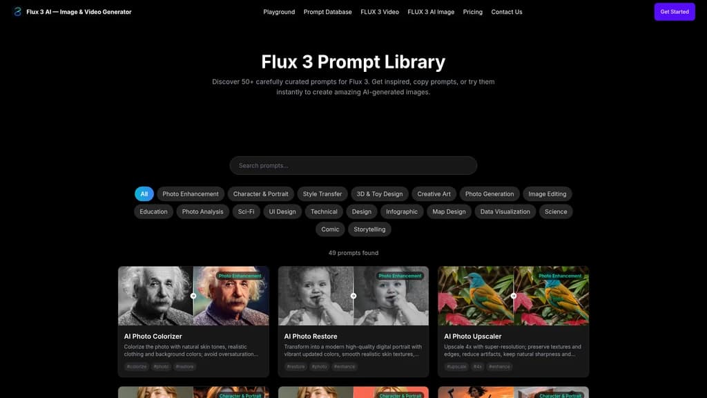 Flux 3 AI — Image & Video Generator - Screenshot 5