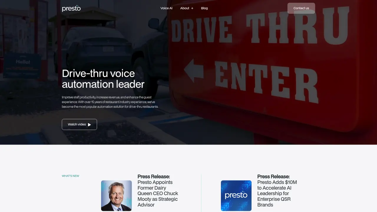 Presto - Main Image