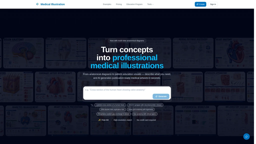 Medical Illustration AI - Main Image