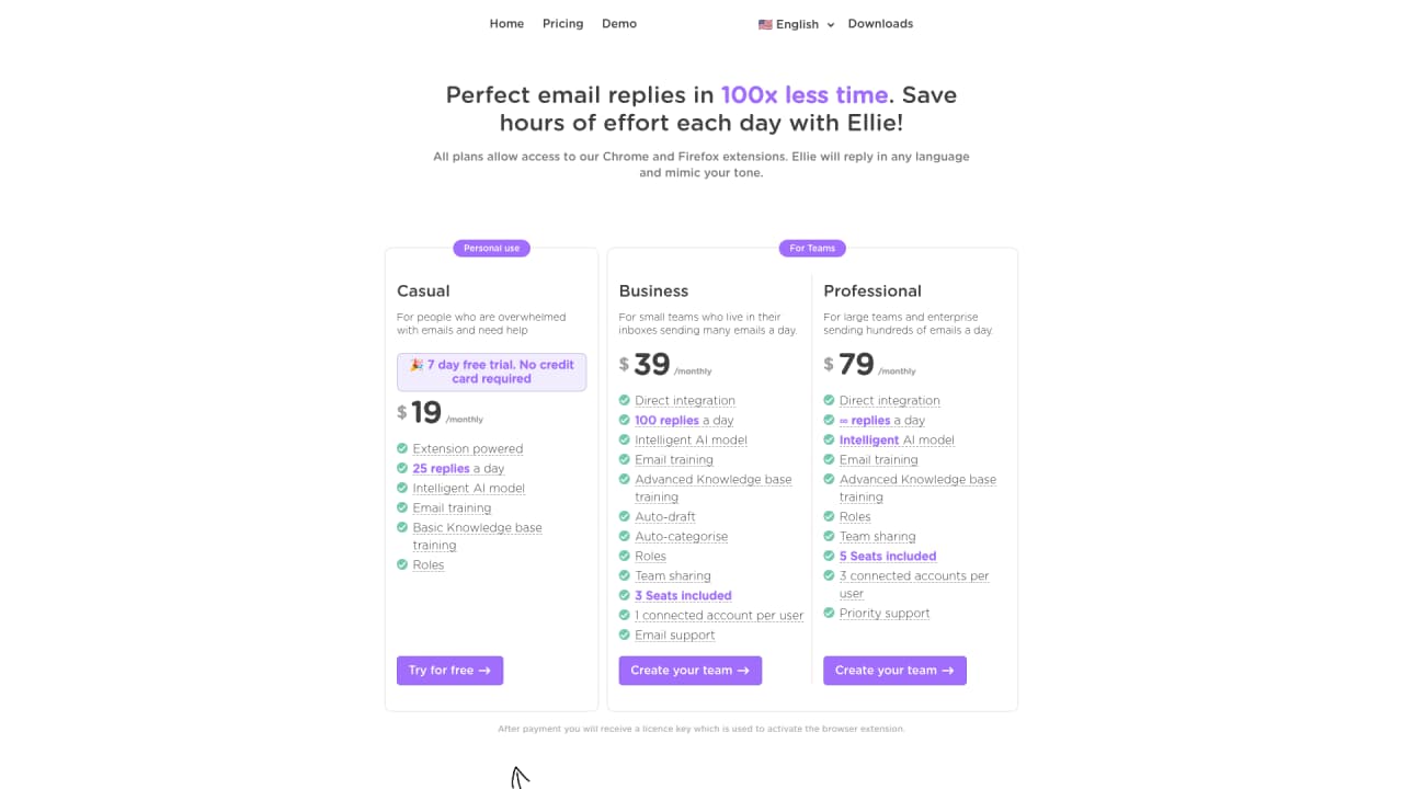 Ellie - Your AI Email Assistant - Screenshot 2