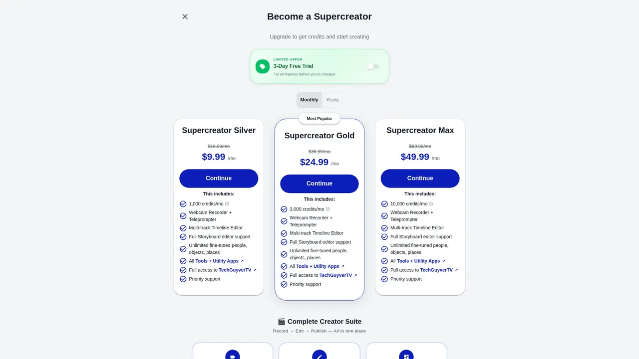 Supercreator.ai - Screenshot 2