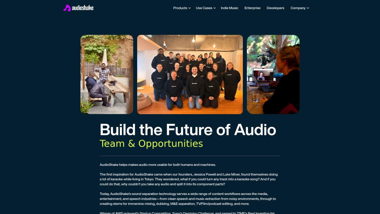 AudioShake Indie - Screenshot 3