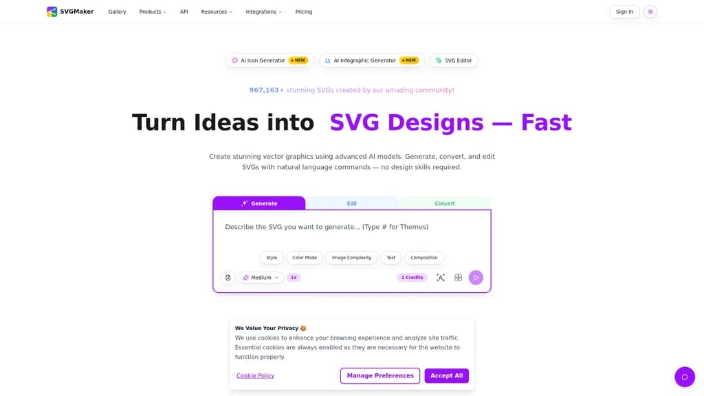 SVGMaker - Main Image
