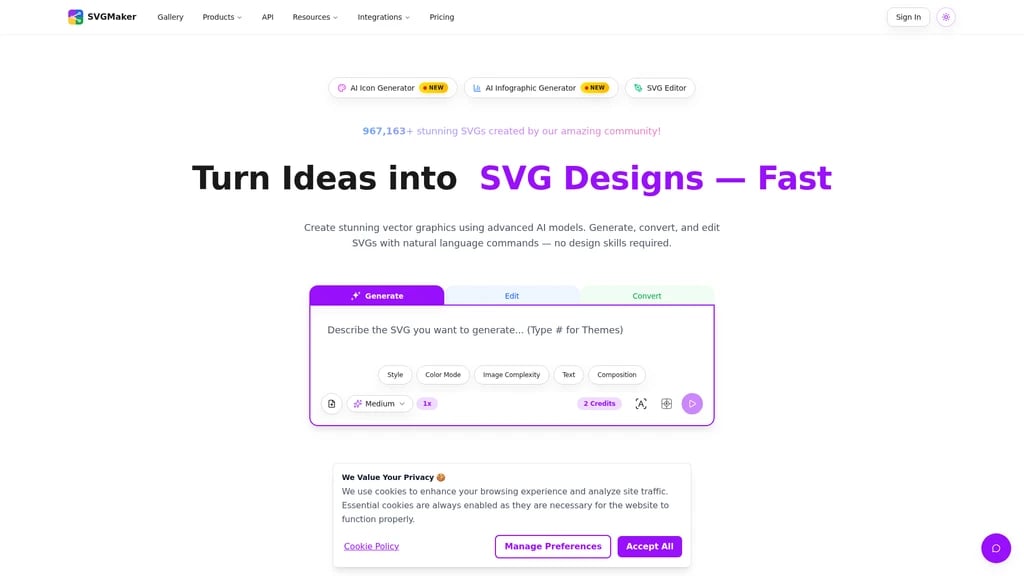 SVGMaker - Main Image