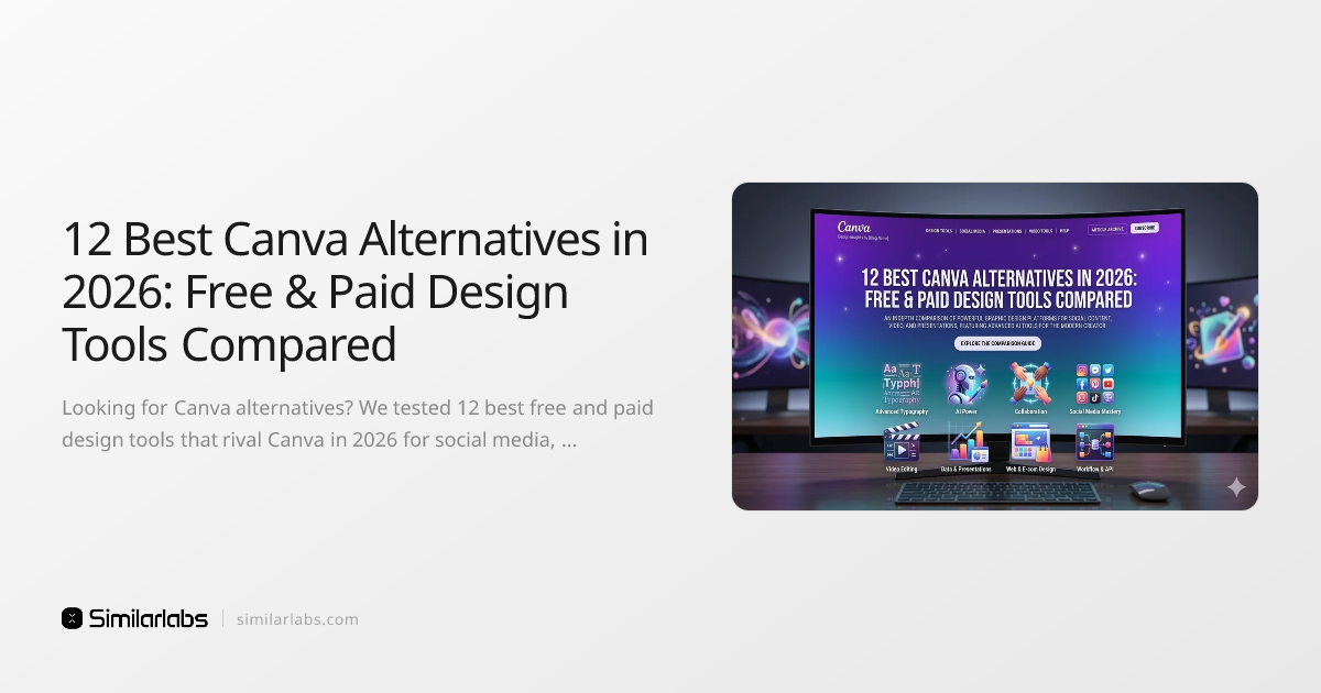 12 Best Canva Alternatives in 2026: Free & Paid Design Tools Compared ...