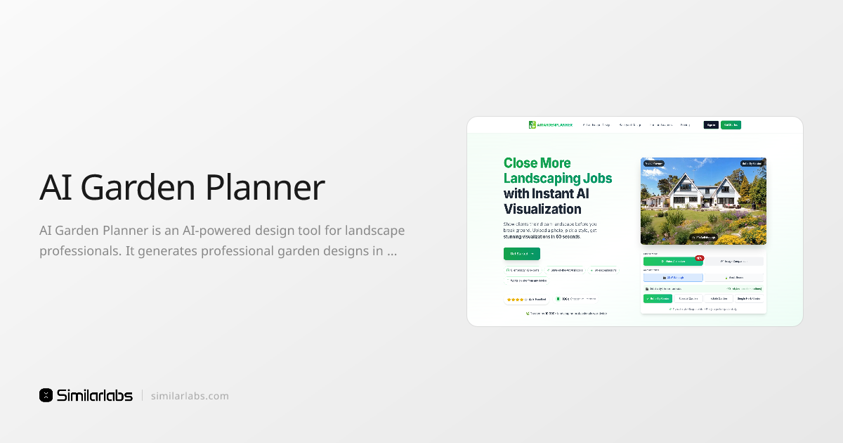 AI Garden Planner - Professional AI-powered garden design in seconds ...