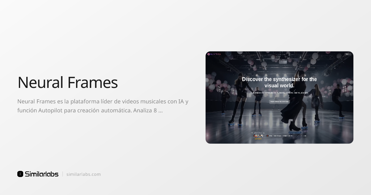 Neural Frames - Plataforma de video musical con IA y Autopilot ...