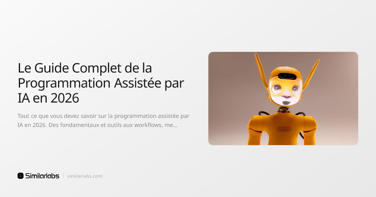 Le Guide Complet de la Programmation Assistée par IA en 2026 | SimilarLabs
