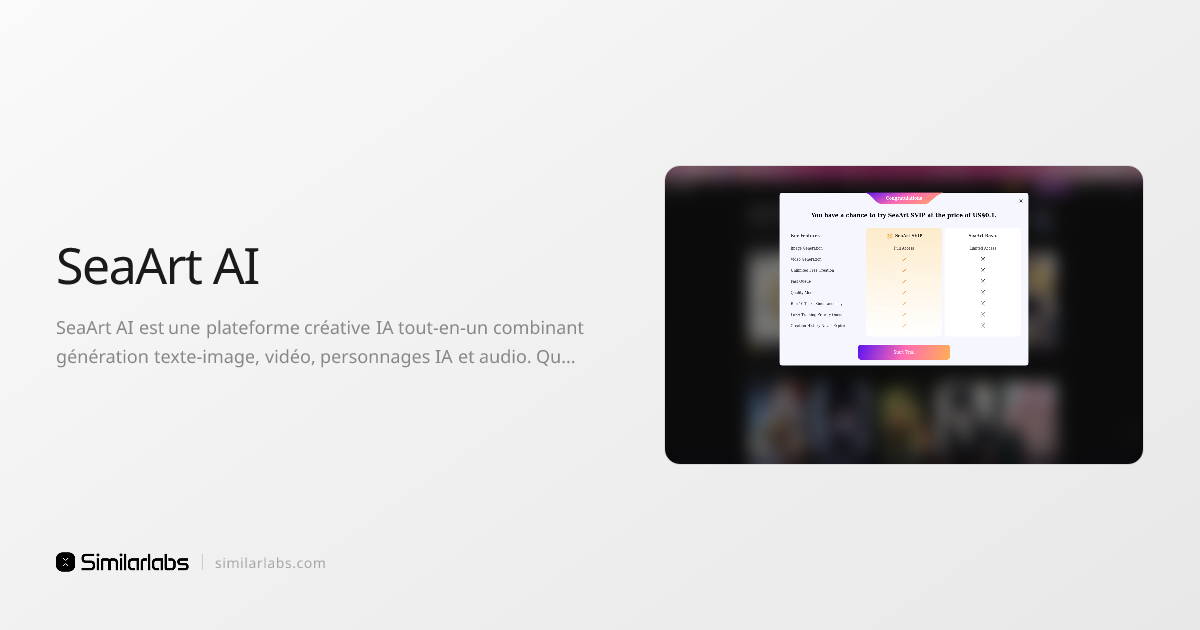 seaart-ai-plateforme-cr-ative-ia-pour-images-vid-os-et-personnages
