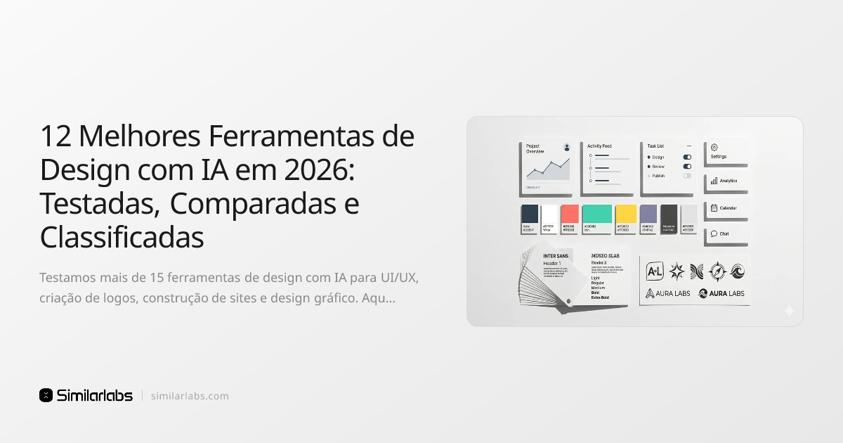 12 Melhores Ferramentas de Design com IA em 2026: Testadas, Comparadas ...