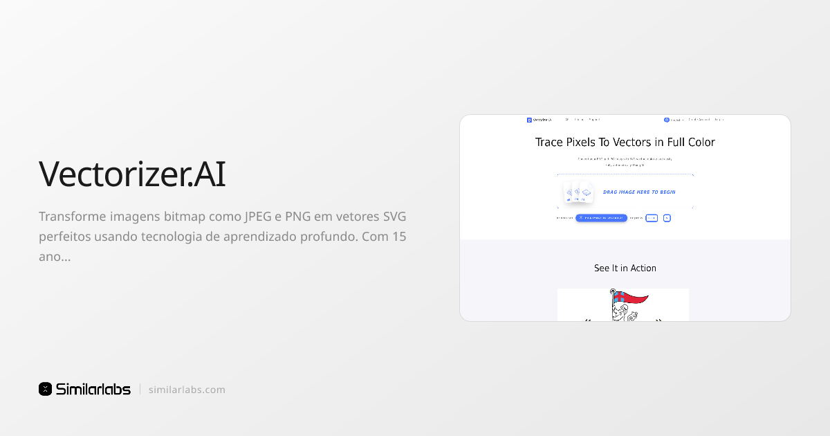Vectorizer.AI - Conversão de bitmap para vetor com IA em segundos ...